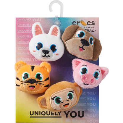 Crocs - Fuzzy Animal 5 Pack Jibbitz™ charms Women|Men|Jibbitz™ Charms