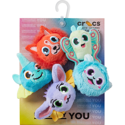 Crocs - Fuzzy Fantasy Animals 5 Pack Jibbitz™ charms Women|Men|Jibbitz™ Charms
