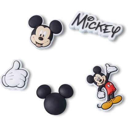 Crocs - Disney Mickey 5 Pack Jibbitz™ charms Women|Men|Kids|Jibbitz™ Charms