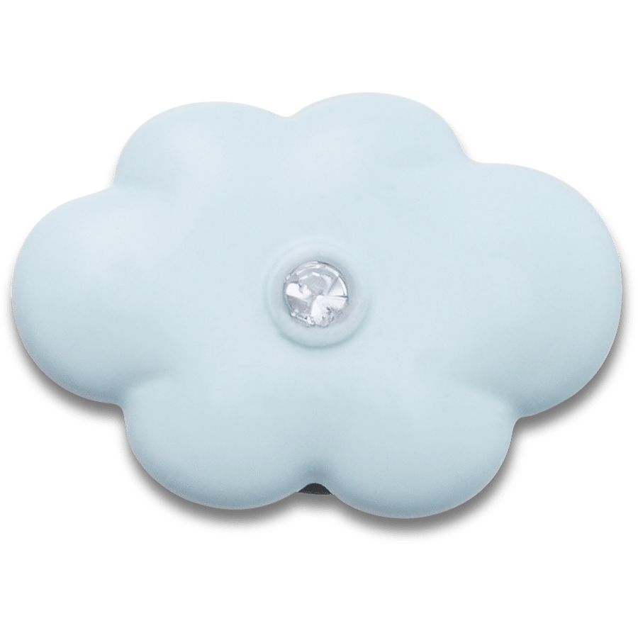 Crocs Outlet | Blue Flower With Crystal Jibbitz™ charms