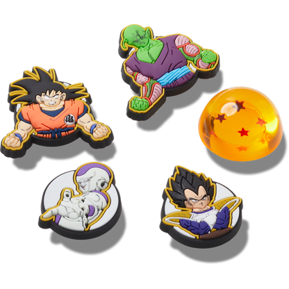 Crocs - Dragon Ball Z 5 Pack Jibbitz™ charms Women|Men|Kids|Jibbitz™ Charms