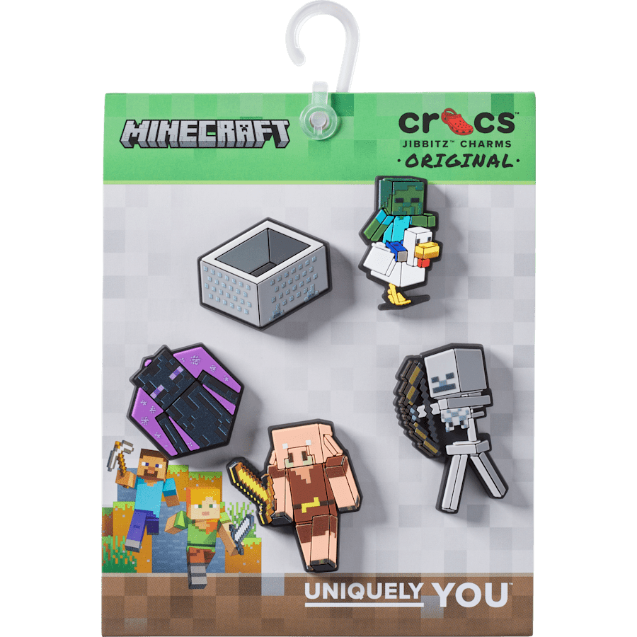 Crocs Online | Minecraft 5 Pack Jibbitz™ charms