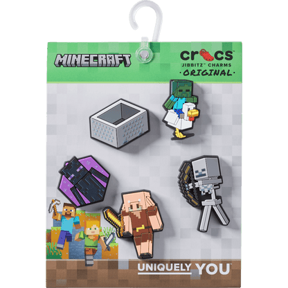 Crocs - Minecraft 5 Pack Jibbitz™ charms Women|Men|Kids|Jibbitz™ Charms