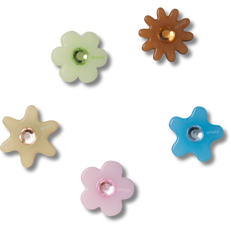 Crocs For Sale | Enlighten Flower 5 Pack Jibbitz™ charms
