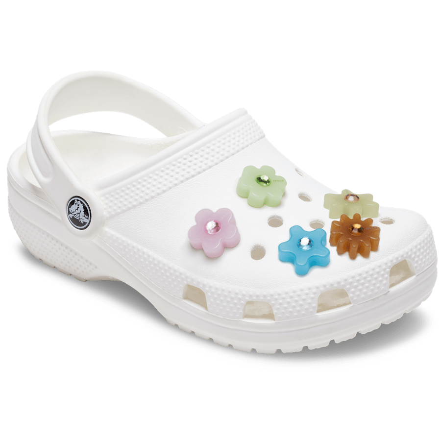 Crocs For Sale | Enlighten Flower 5 Pack Jibbitz™ charms