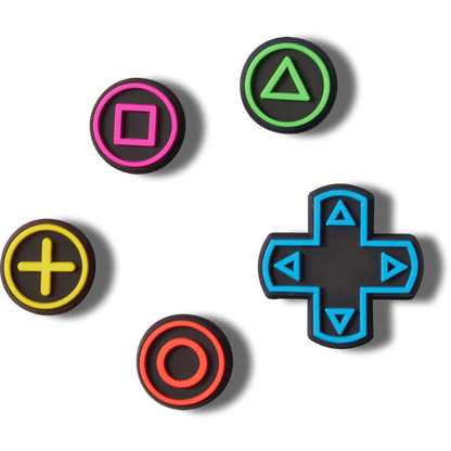 Crocs - Game Controller 5 Pack Jibbitz™ charms Women|Men|Jibbitz™ Charms