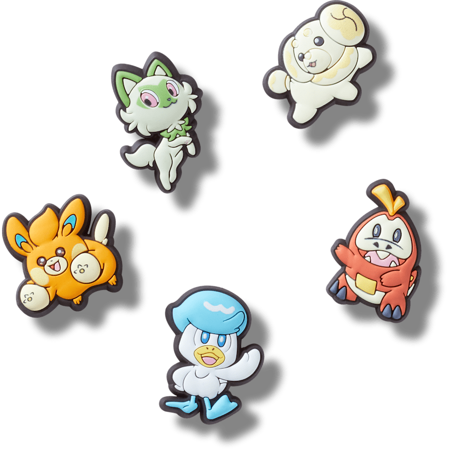 Crocs | Pokemon Paldea 5 Pack Jibbitz™ charms