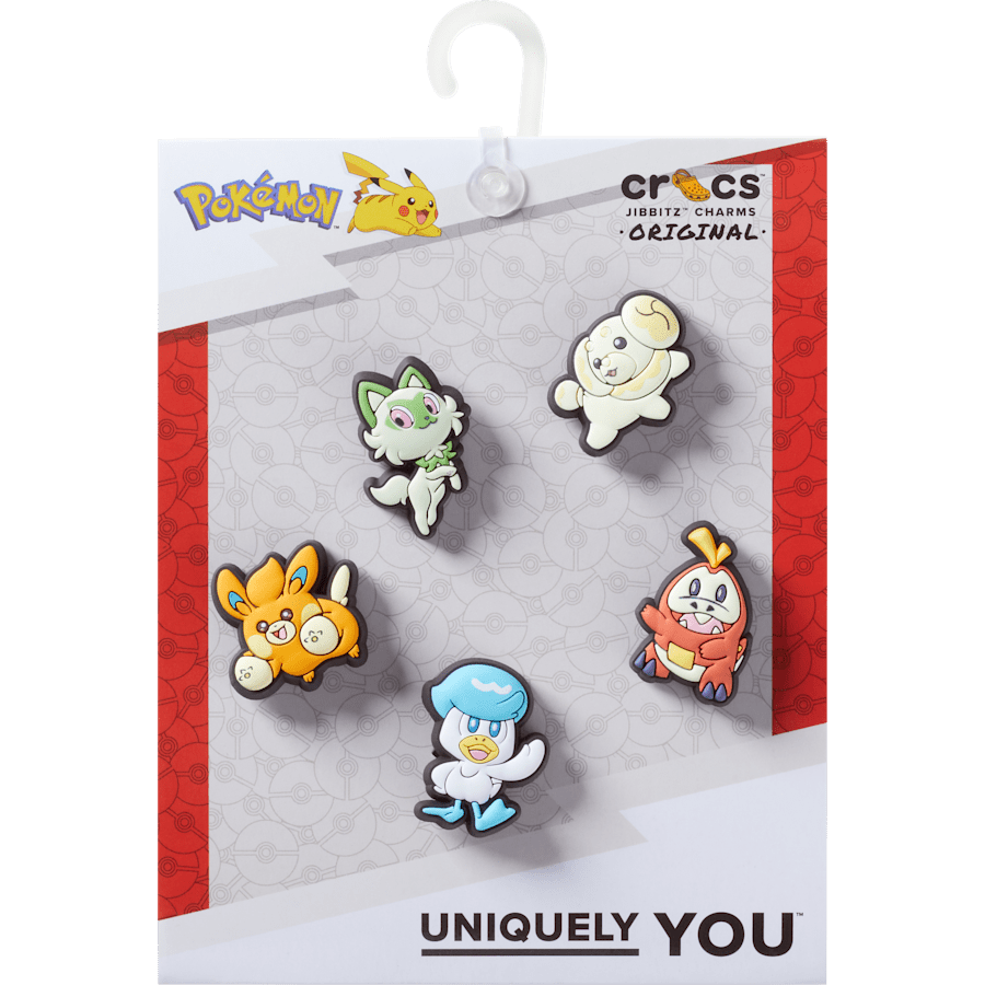 Crocs | Pokemon Paldea 5 Pack Jibbitz™ charms