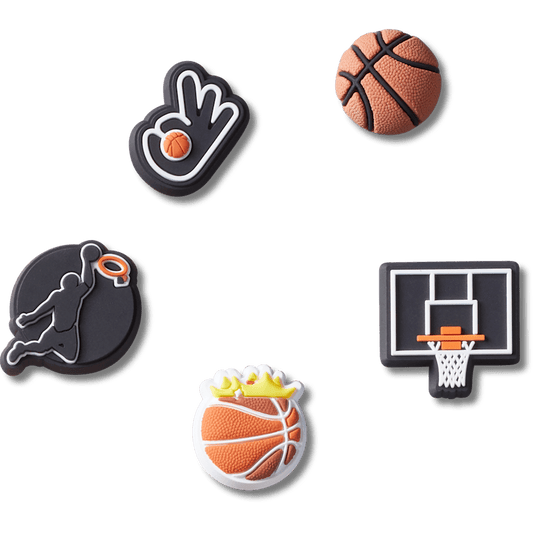 Crocs For Sale | Basketball Team 5 Pack Jibbitz™ charms