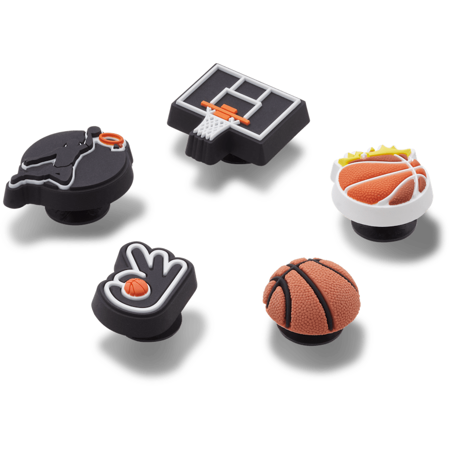Crocs For Sale | Basketball Team 5 Pack Jibbitz™ charms