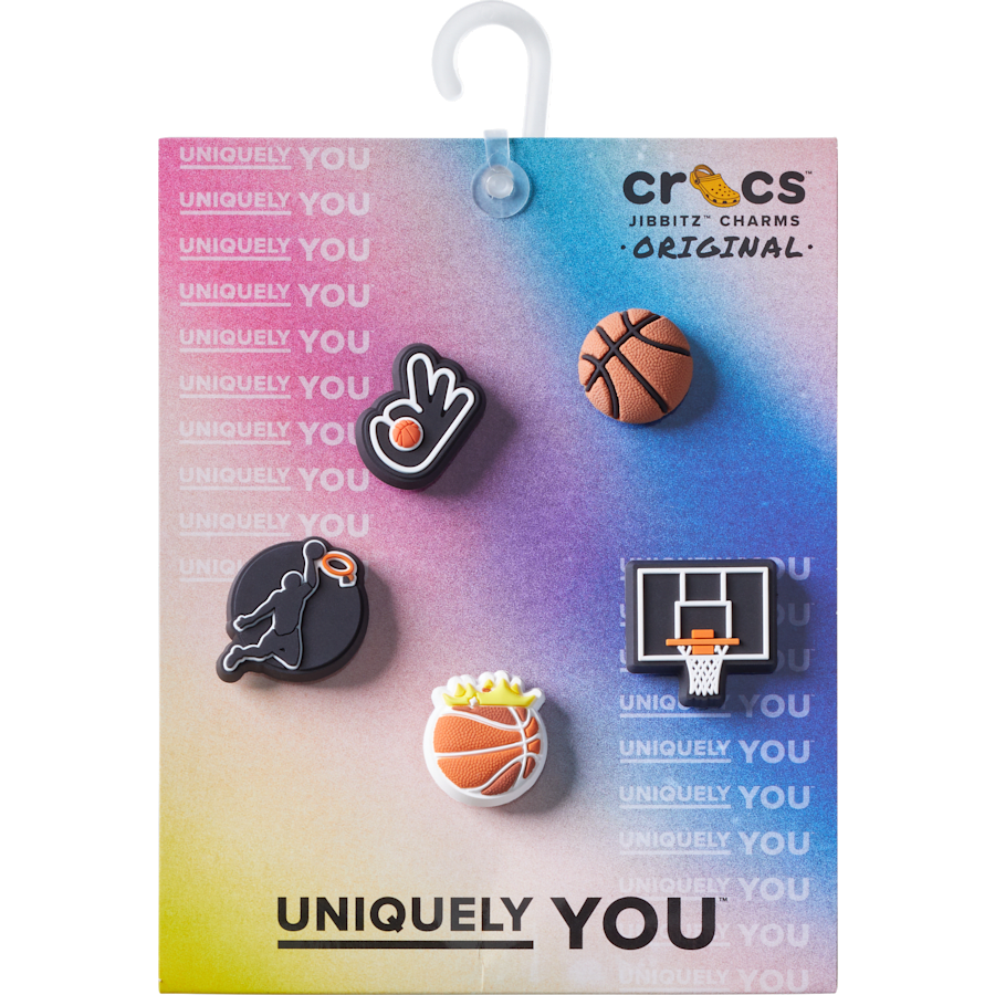 Crocs For Sale | Basketball Team 5 Pack Jibbitz™ charms