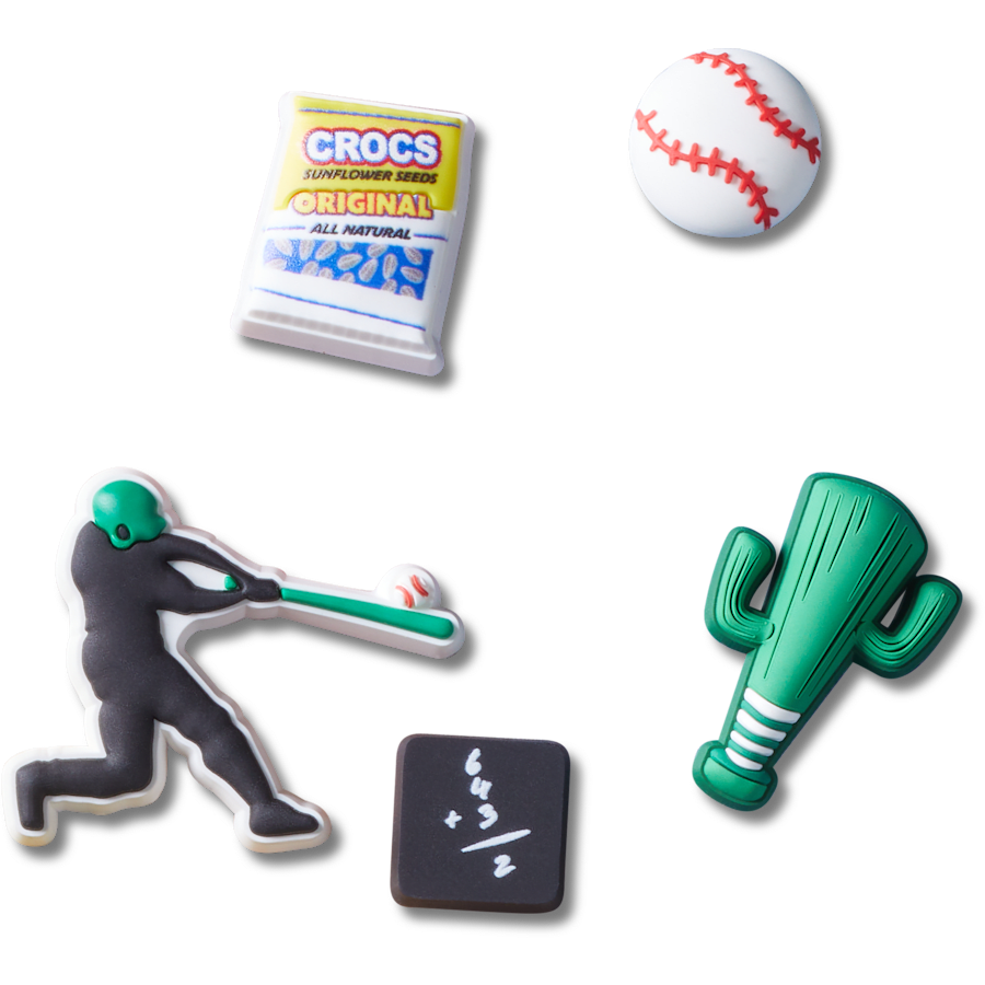 Crocs Discount | Baseball Team 5 Pack Jibbitz™ charms