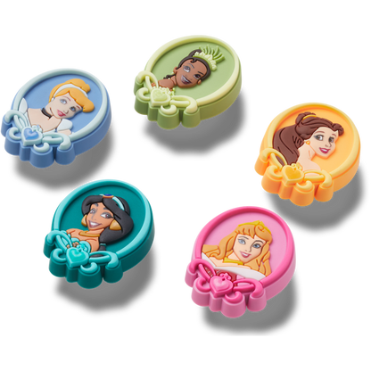Crocs - Disney Princess 5 Pack Jibbitz™ charms Women|Men|Kids|Jibbitz™ Charms