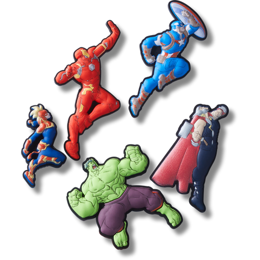 Crocs | Avengers Heroes 5PCk Jibbitz™ charms