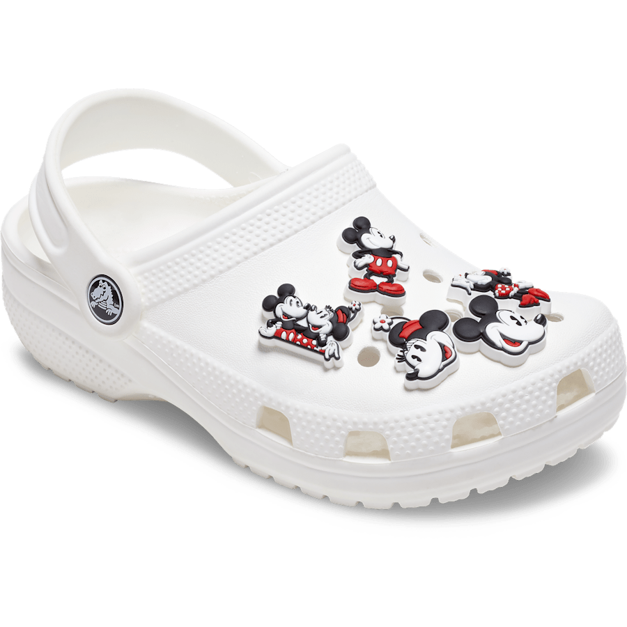 Crocs New | Mickey and Minnie PVC 5 Pack Jibbitz™ charms