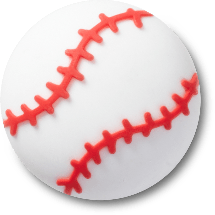 Crocs New | Textured Baseball Jibbitz™ charms