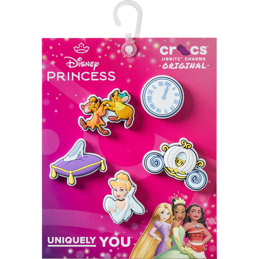 Crocs Online | Cinderella 5 Pack Jibbitz™ charms