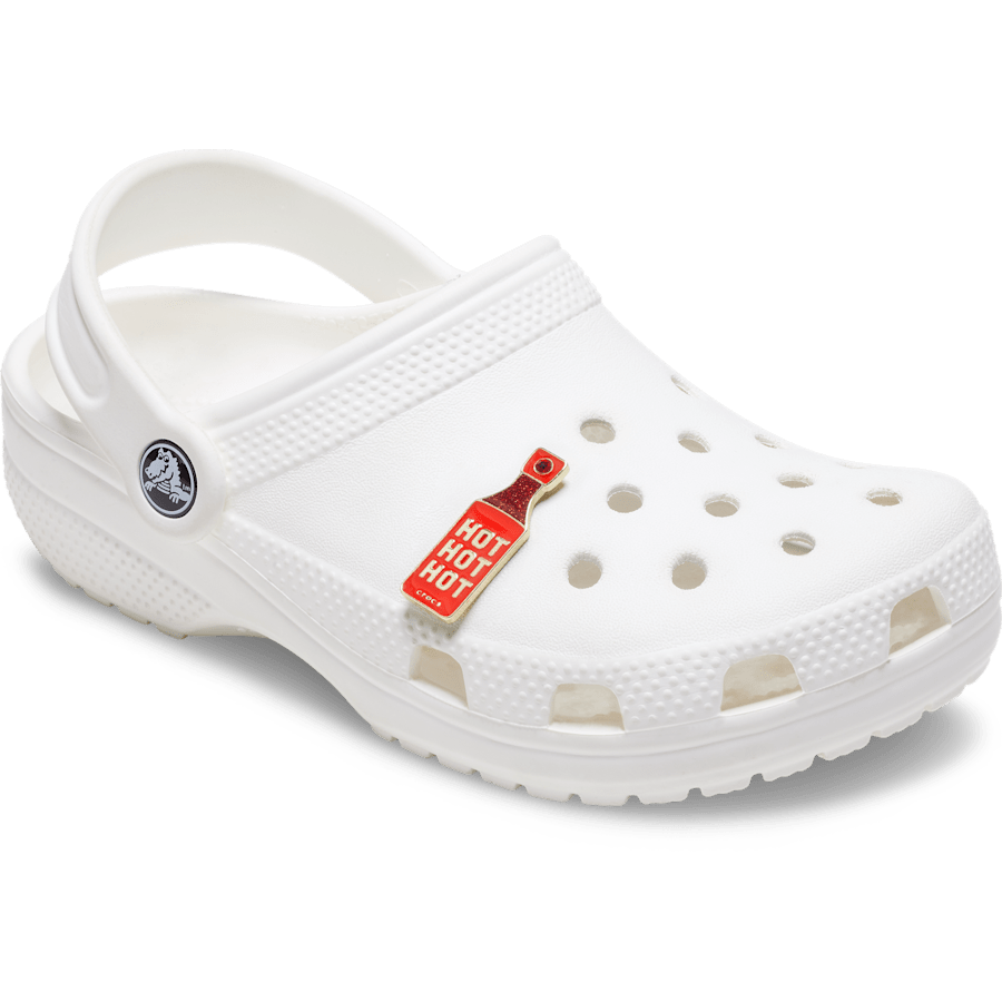 Crocs Outlet | Gold Hot Hot Hot Sauce Jibbitz™ charms