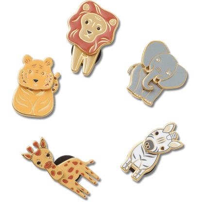 Crocs - Enamel Safari 5 Pack Jibbitz™ charms Women|Men|Jibbitz™ Charms