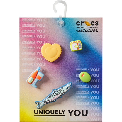Crocs - Ciao Bella 5 Pack Jibbitz™ charms Women|Men|Jibbitz™ Charms