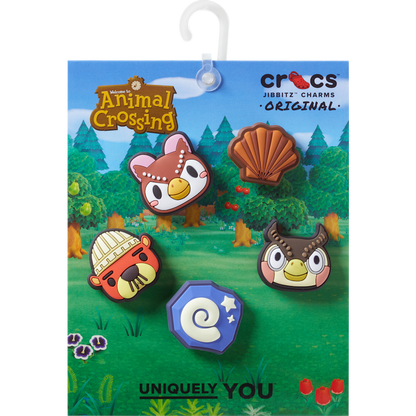 Crocs - Animal Crossing Collector 5 Pack Jibbitz™ charms Women|Men|Kids|Jibbitz™ Charms