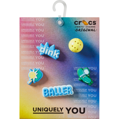 Crocs - Pickle Ball 5 Pack Jibbitz™ charms Women|Men|Jibbitz™ Charms