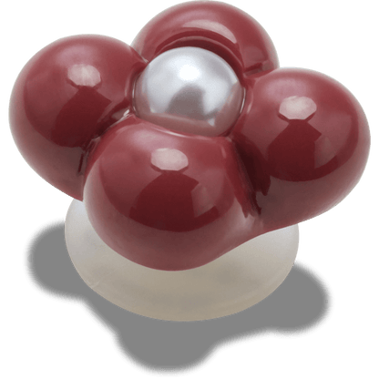 Crocs - Expressive Floral Maroon Jibbitz™ charms Women|Men|Jibbitz™ Charms