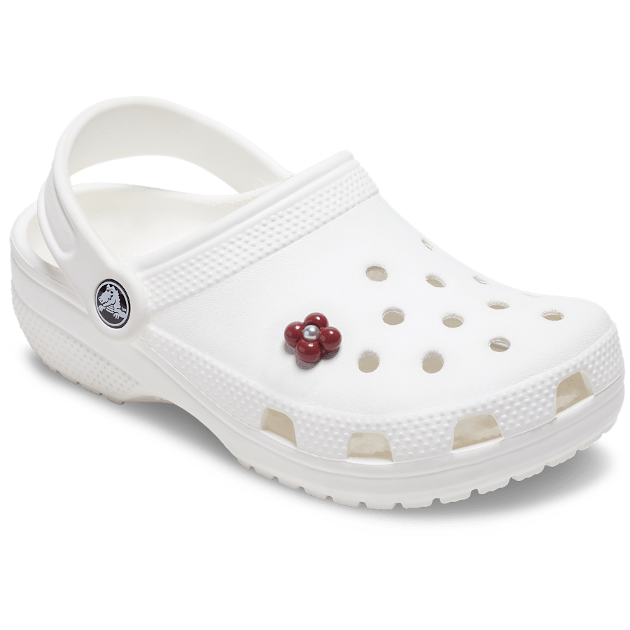 Crocs New | Expressive Floral Maroon Jibbitz™ charms