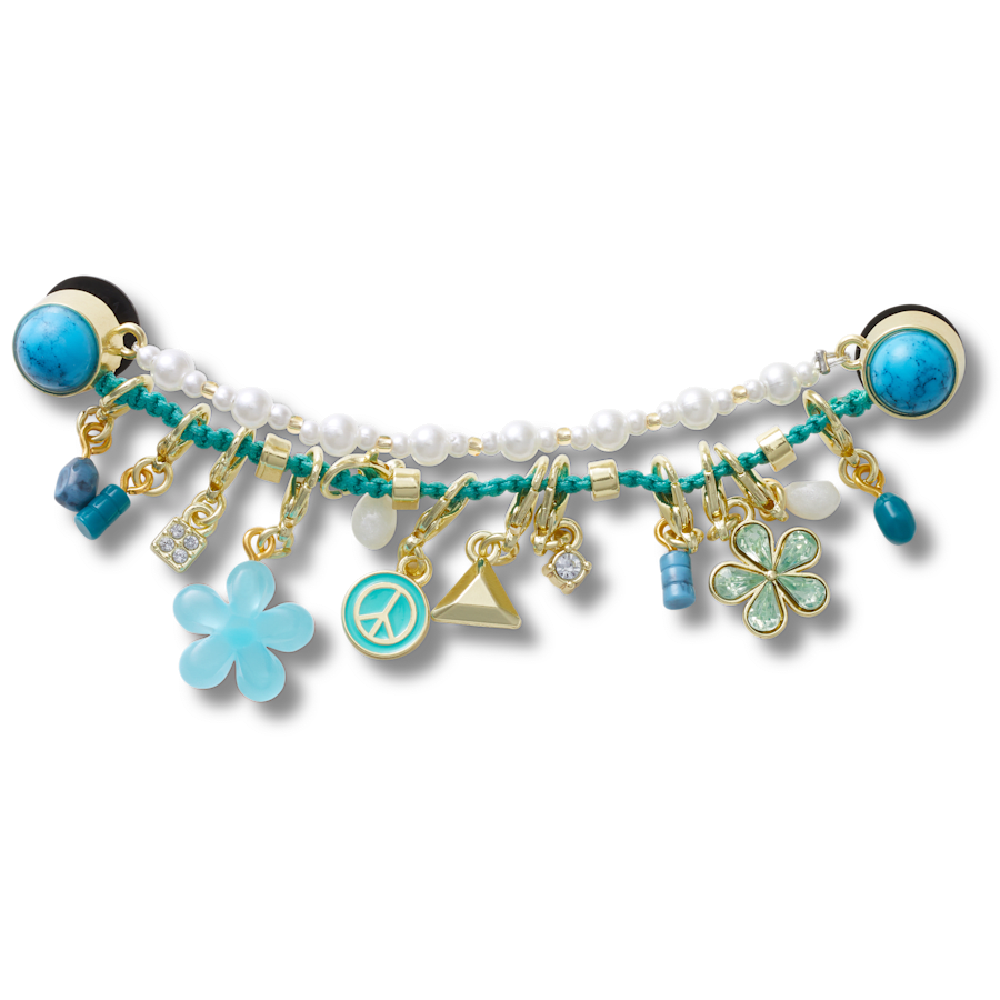 Crocs US | Blue Adjustable Charm Chain Jibbitz™ charms