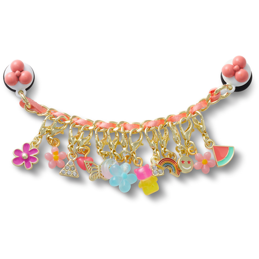 Crocs New | Pink Adjustable Charm Chain Jibbitz™ charms