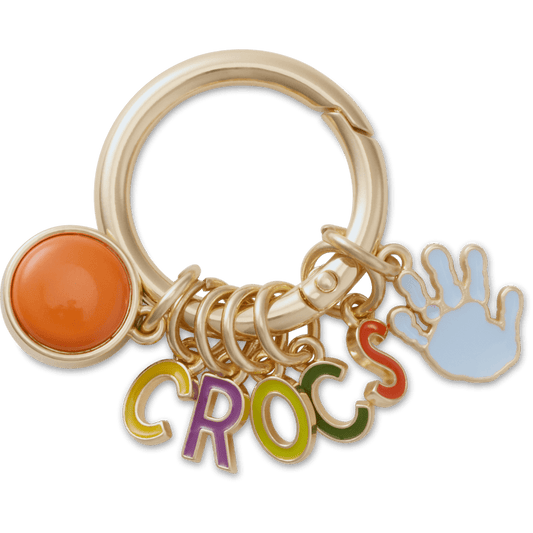 Crocs Online | Crafted Crocs Ring Keychain Jibbitz™ charms