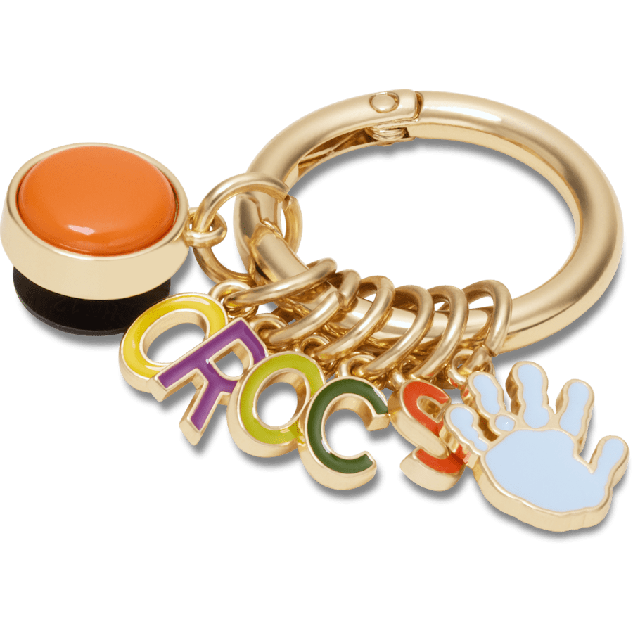 Crocs Online | Crafted Crocs Ring Keychain Jibbitz™ charms