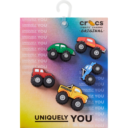 Crocs - Monster Truck 5 Pack Jibbitz™ charms Women|Men|Jibbitz™ Charms