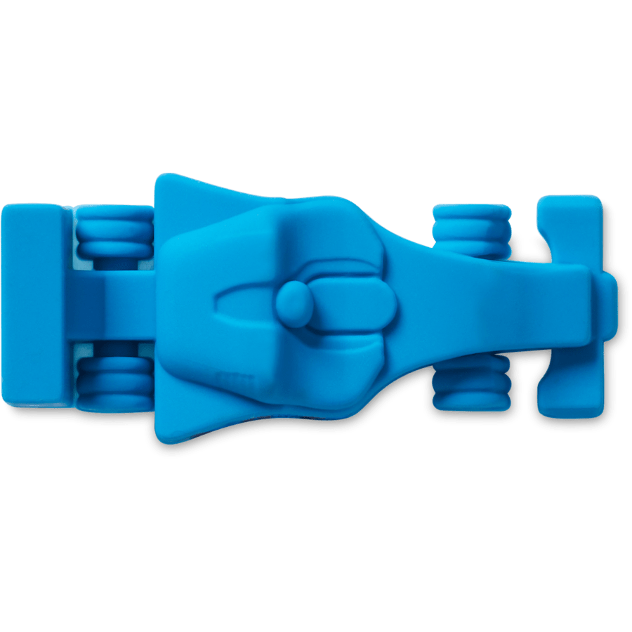 Crocs On sale | 3D Blue Race Car Jibbitz™ charms