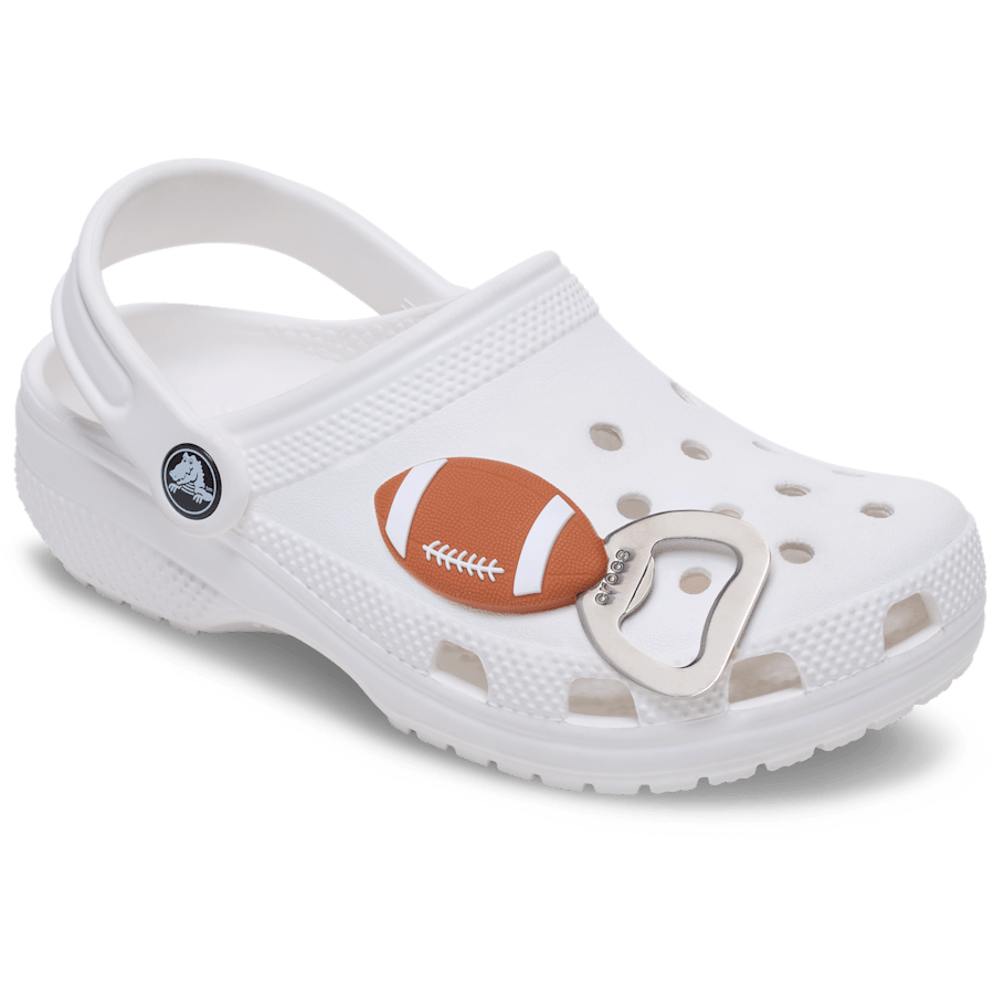 Crocs For Sale | Football Bottle Opener Jibbitz™ charms