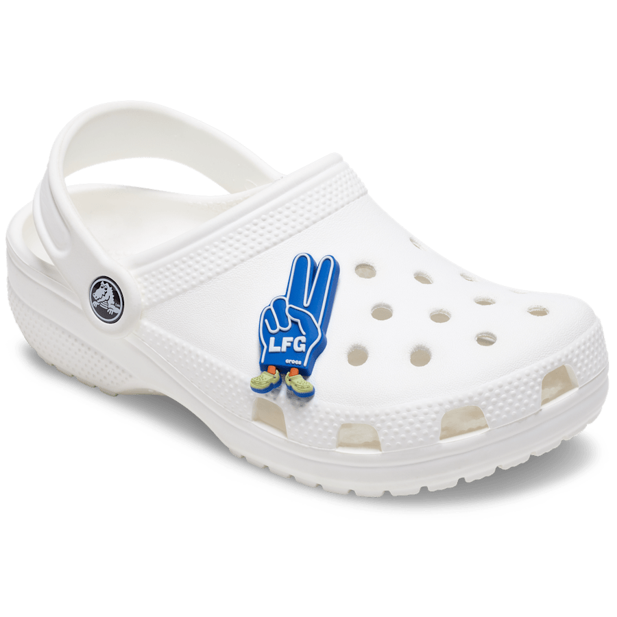 Crocs Outlet | LFG Foam Peace Sign Jibbitz™ charms