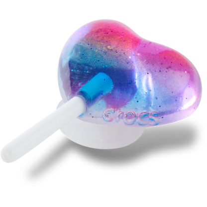 Crocs - Jelly Heart Lollipop Jibbitz™ charms Women|Men|Jibbitz™ Charms