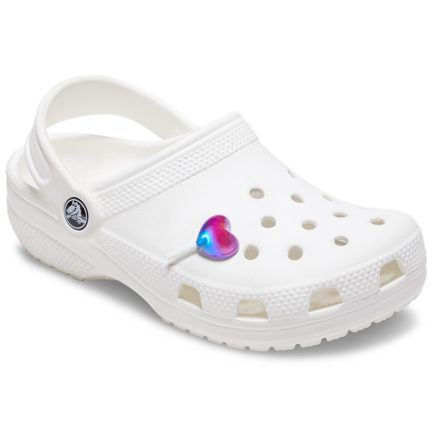 Crocs New | Jelly Heart Lollipop Jibbitz™ charms
