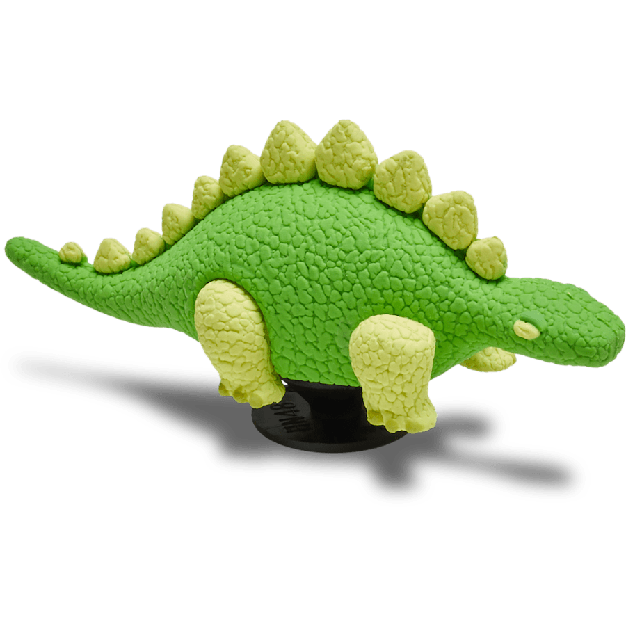 Crocs On sale | 3D Green Dino with Scales Jibbitz™ charms