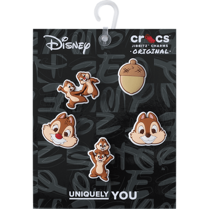 Crocs - Disney Chip n Dale 5 Pack Jibbitz™ charms Women|Men|Kids|Jibbitz™ Charms