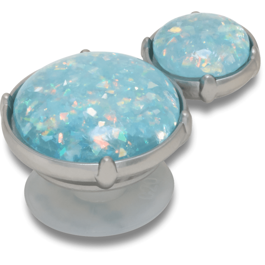 Crocs New | Opalescent Meta Double Gem Jibbitz™ charms