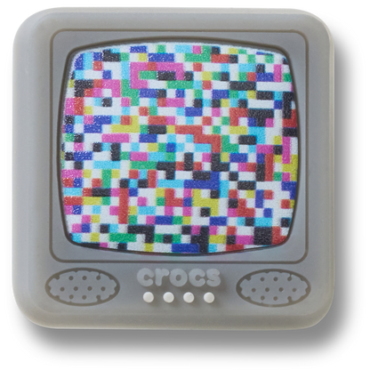Crocs - Lights Up Pixelated TV Jibbitz™ charms Women|Men|Jibbitz™ Charms