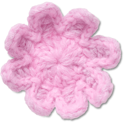 Crocs - Crochet Light Pink Flower Jibbitz™ charms Women|Men