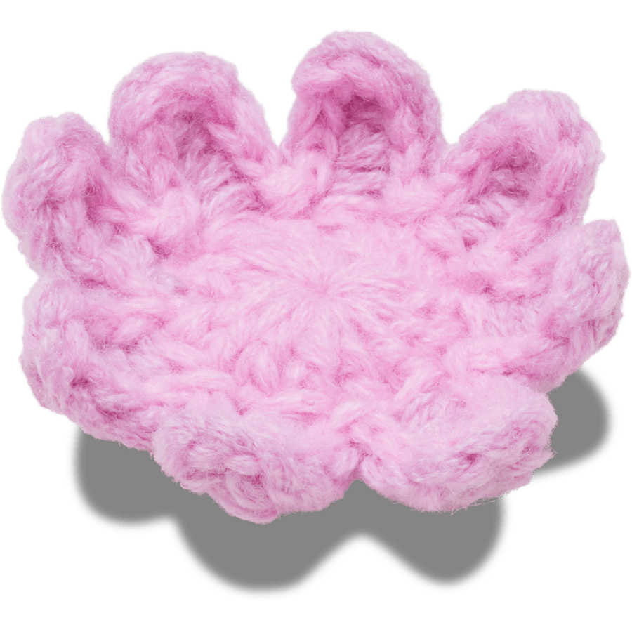 Crocs Sale | Crochet Light Pink Flower Jibbitz™ charms