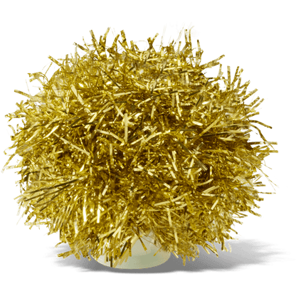 Crocs - Gold Tinsel Pom Jibbitz™ charms Women|Men|Jibbitz™ Charms