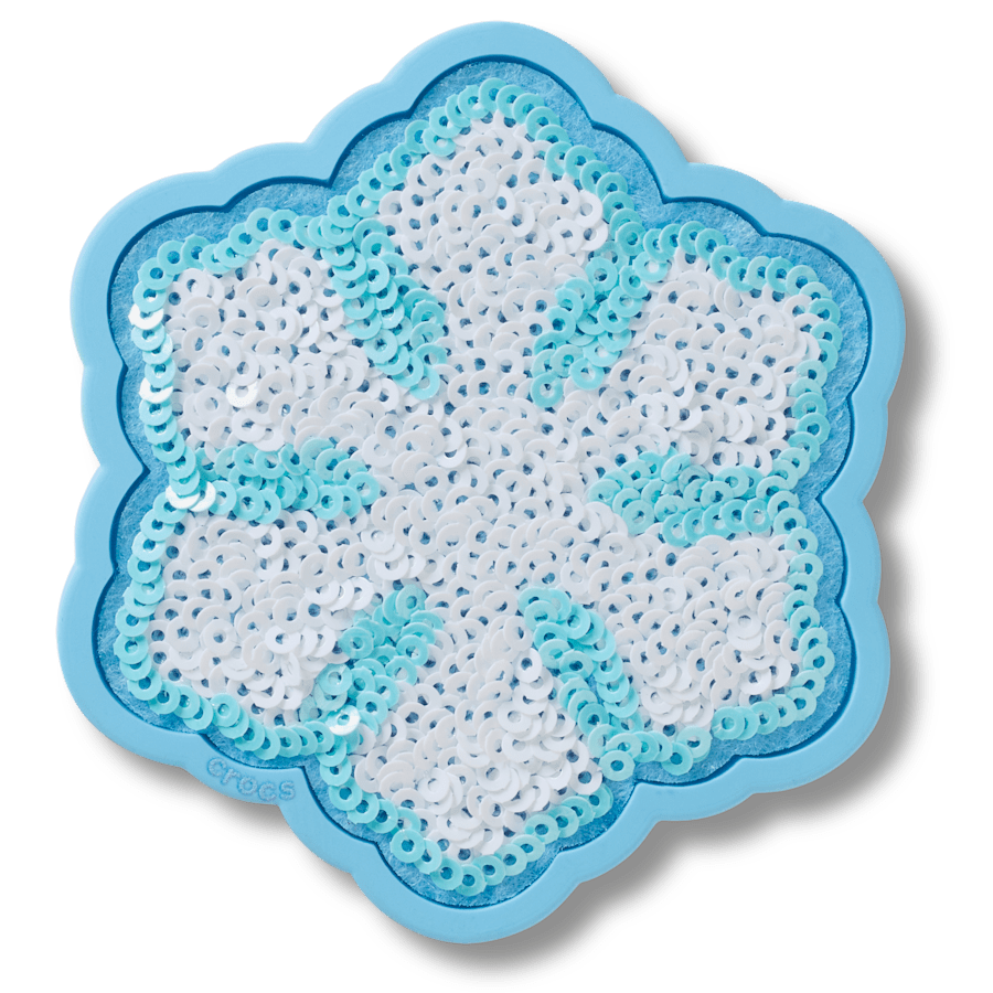 Crocs Sale | Sequin Snowflake Jibbitz™ charms