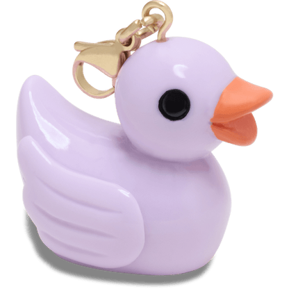 Crocs - Purple Rubber Duck Charm Jibbitz Shoe Charm Women|Men|Kids|Jibbitz™ Charms