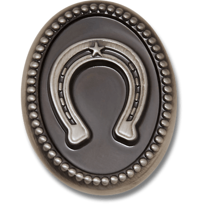 Crocs - Silver Horseshoe Jibbitz™ charms Women|Men|Jibbitz™ Charms