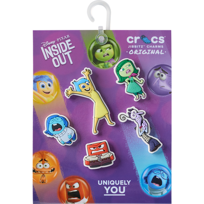 Crocs - Pixar Inside Out 5 Pack Jibbitz™ charms Women|Men|Kids|Jibbitz™ Charms