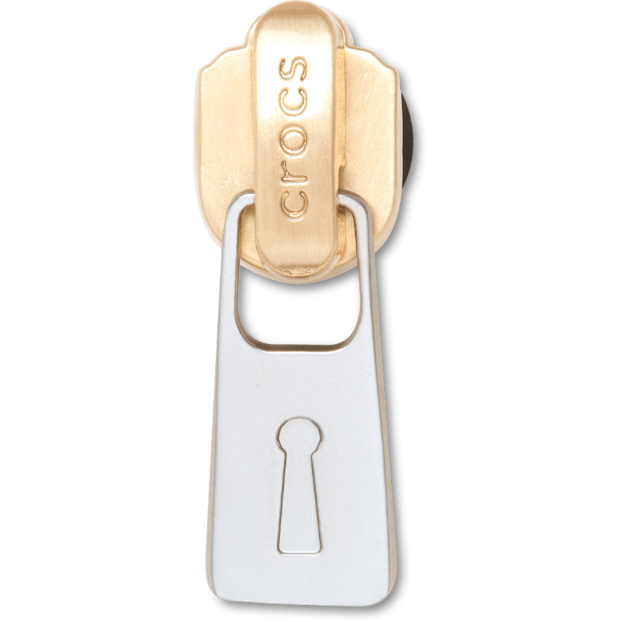 Crocs Sale | Gold and Silver Zipper Jibbitz™ charms